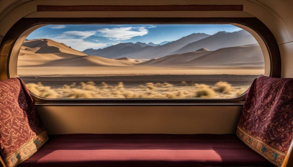 Silk Road train travel