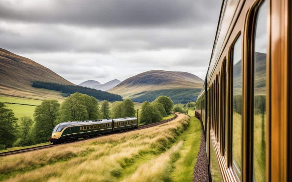 Pullman train Scotland
